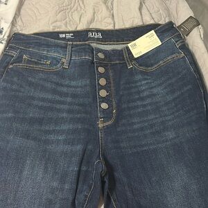 ANA button fly jeans NWT size 16